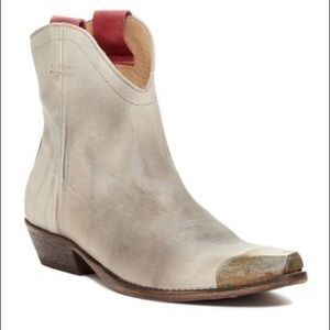 Free People Lost Trail Ankle Boots Light Grey 38